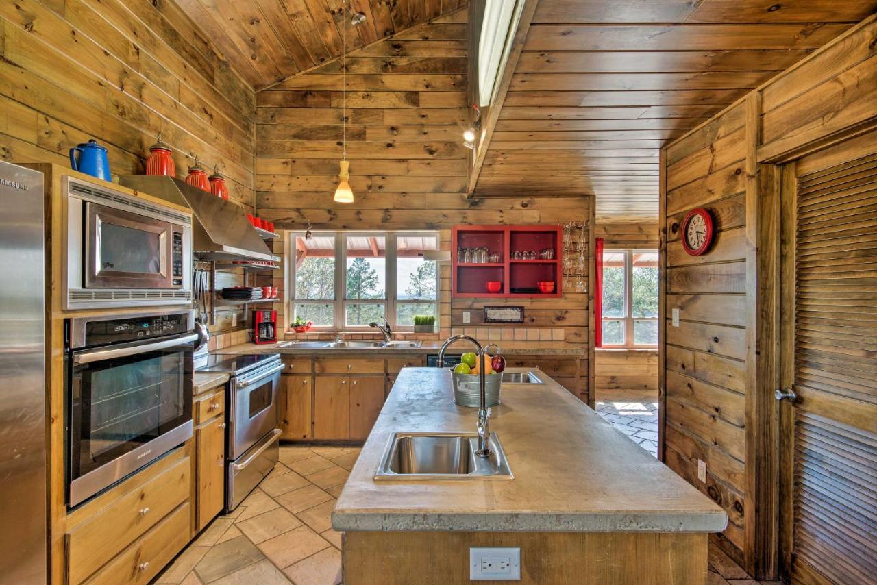 Broken Bow Mountaintop Home With Hot Tub! ภายนอก รูปภาพ