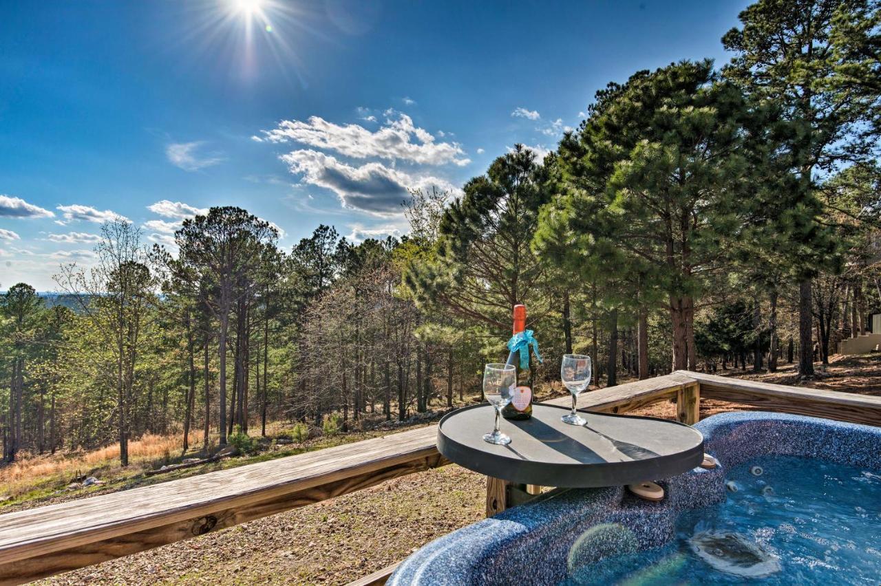 Broken Bow Mountaintop Home With Hot Tub! ภายนอก รูปภาพ